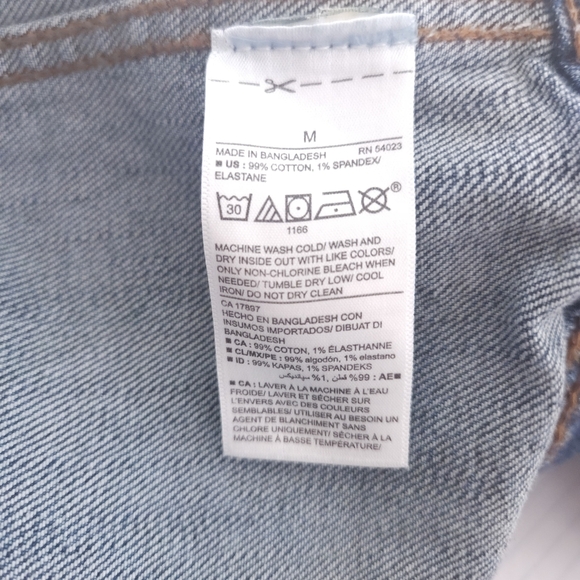 Old Navy Denim Jean Jacket Medium/Dark Wash Size Medium - Picture 7 of 7
